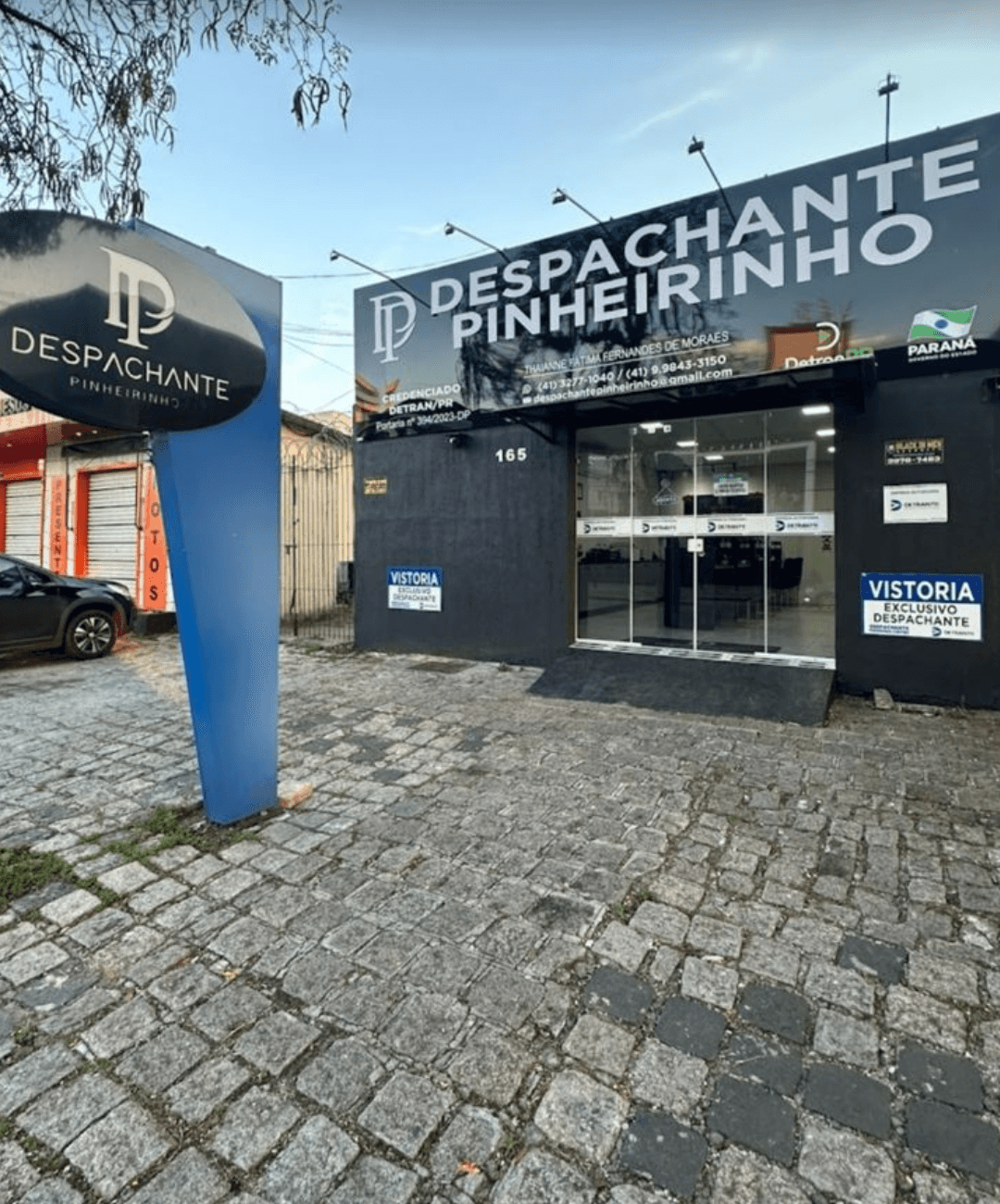 Fachada do Despachante Pinheirinho - Curitiba no Pinheirinho
